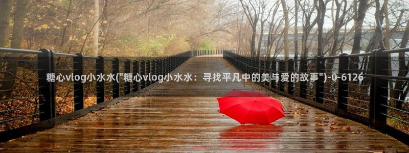 糖心vlog是什么