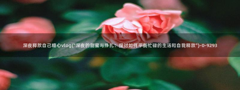 心糖vlog免费观看